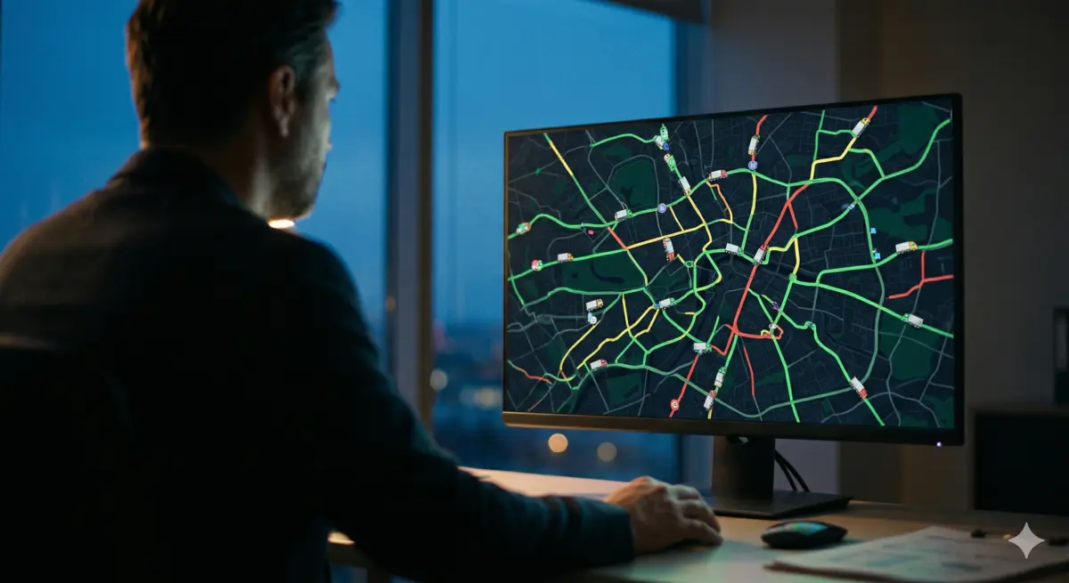 Rastreo de cisternas en tiempo real